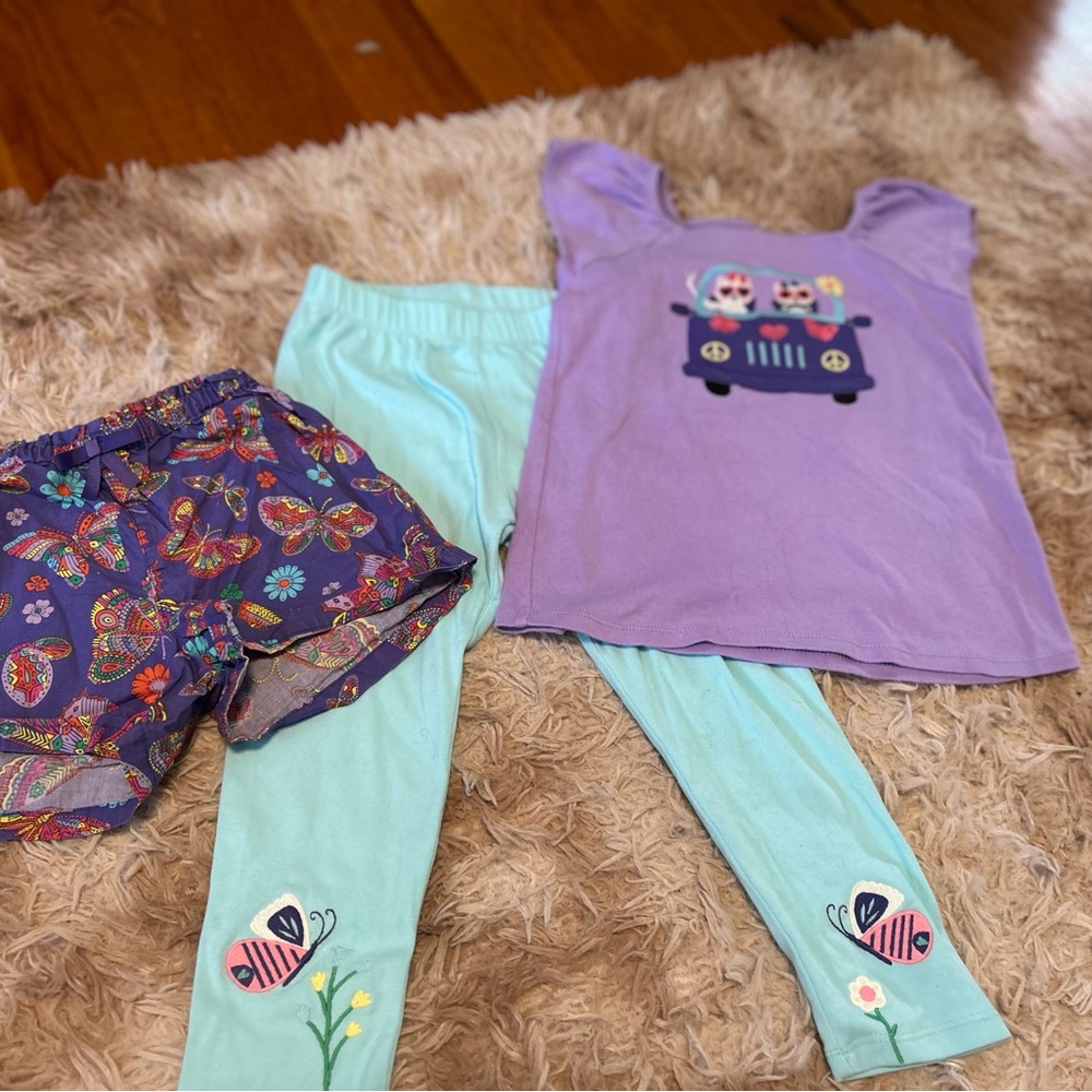Purple and Mint Kids  Set